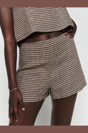 Reformation Easton Linen Short