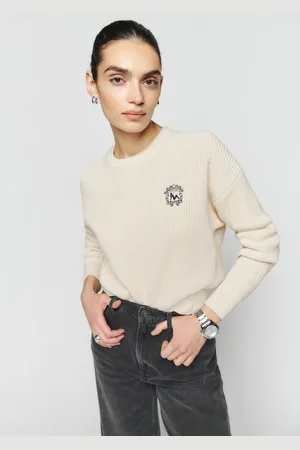 Reformation Winnie Embroidered Sweater