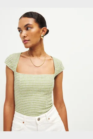 Reformation Cora Linen Top