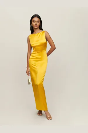 Reformation Zya Silk Dress