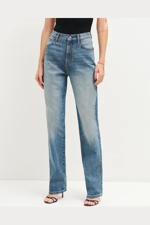 Reformation Elan Ultra High Rise Straight Leg Jeans