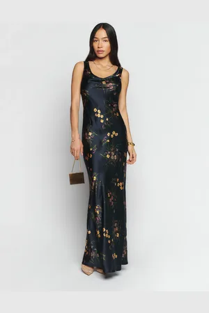 Reformation Annabelle Silk Dress