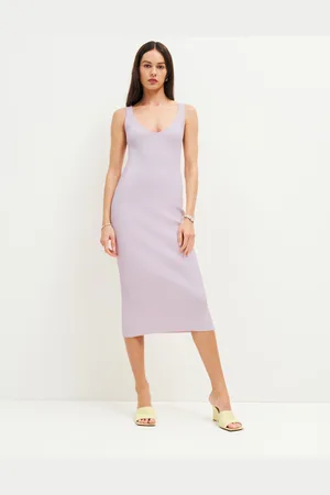 Reformation Heron Cotton Sweater Dress