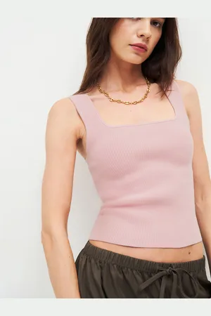Reformation Julia Ribbed Sweater Tank