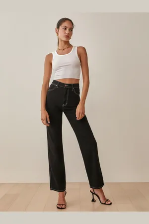 Reformation Cowboy High Rise Straight Jeans