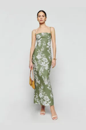 Reformation Petites Frankie Linen Dress