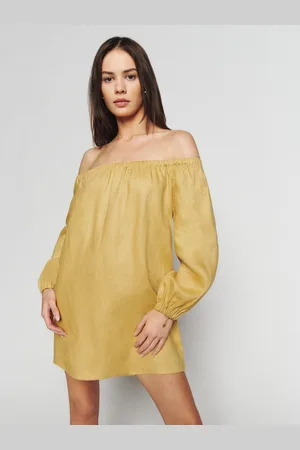 Reformation Andi Linen Dress