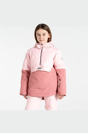 Dare 2B Kids Water-repellent Freehand Overhead Ski Jacket Rose , Size: 9-10 Years