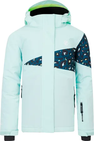 Dare 2B Kids Water-repellent Humour III Ski Jacket Cheetah Print, Size: 13 Years