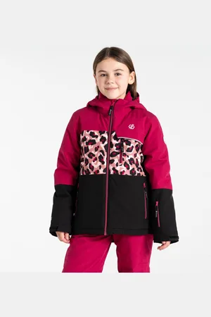 Dare 2B Kids Water-repellent Traverse II Ski Jacket Berry Rose, Size: 3-4 Years