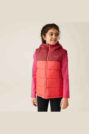 Regatta Kids Water-repellent Lofthouse II Heavyweight Gilet Mineral Red Red Sky, Size: 3-4 Years