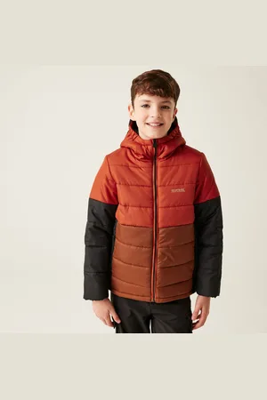 Regatta Kids Water-repellent Lofthouse VIII Insulated Jacket Ochre Dark Brown, Size: 11-12 Years
