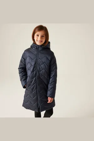 Regatta Kids Water-repellent Cambrie Quilted Jackets Navy, Size: 5-6 Years