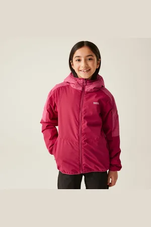 Regatta Kids Waterproof Volcanics VIII Reflective Jacket Deep Hot , Size: 7-8 Years