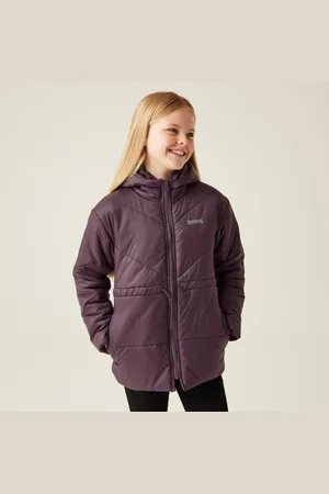 Regatta Kids Water-repellent Rurie Quilted Jacket Deep Plum, Size: 7-8 Years