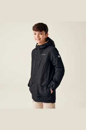 Regatta Kids Farbank Waterproof Jacket Oat, Size: 5-6 Years