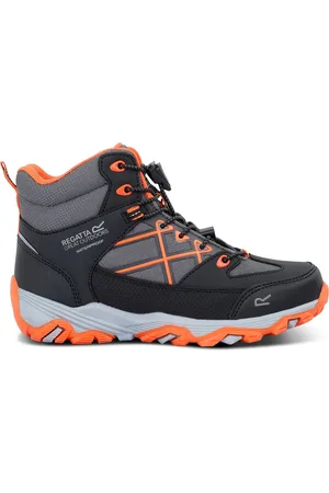 Regatta Kids Waterproof Samaris III Walking Boots Blaze Orange, Size: UK Junior 1