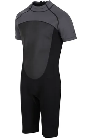 Regatta Mens Shorty 2mm Wetsuit Dark Grey, Size: M/L