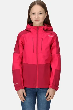 Regatta Kids Waterproof Highton Jacket IV Potion Berry , Size: 15-16 Years