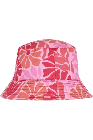 Regatta Kids Reversible Flip Bucket Hat Wild Flower Print Pop, Size: 4-6 Years