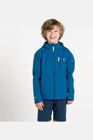 Dare 2B Kids Water-repellent Switch Out Jacket Sapphire, Size: 9-10 Years