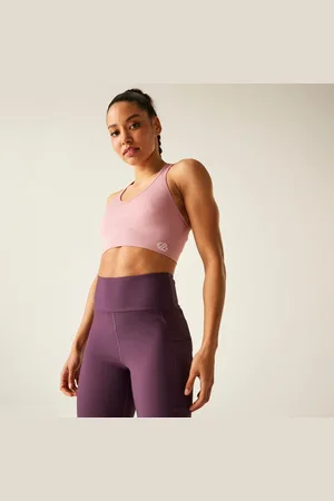 Dare 2B Womens React Sports Bra Lilas, Size: XL