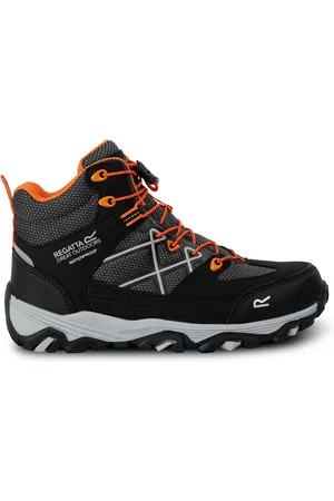 Regatta Kids Waterproof Samaris III Walking Boots Granit, Size: UK Junior 1