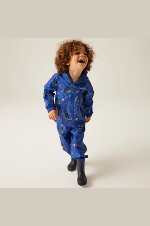 Regatta Kids Lightweight Peppa Pig Waterproof Pack-it Jacket New Royal, Size: 2-3 Years