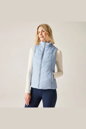 Regatta Womens Wildrose Baffled Gilet Soft Denim, Size: 10