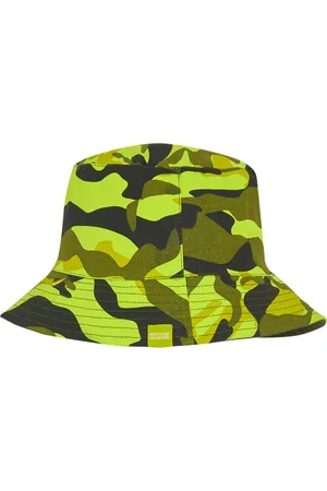 Regatta Kids Reversible Flip Bucket Hat Grenoble Camo Nephrite , Size: 7-10 Years
