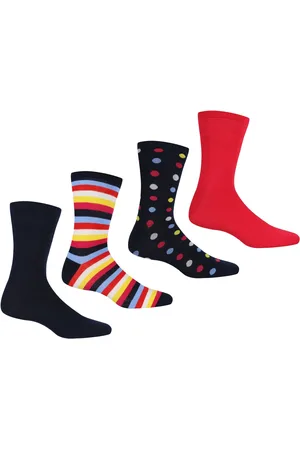 Regatta Womens 4 Pack Lifestyle Sock Navy Duchess, Size: UK 3-5