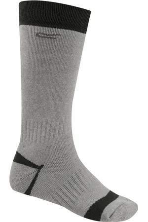 Regatta Mens Wellington Sock Dark Steel, Size: UK 6-8
