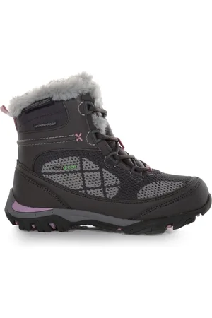 Regatta Kids Hawthorn Evo Walking Boots Granite Fragrant Lilac, Size: UK 5