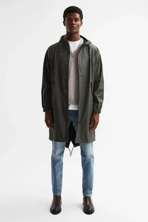 Rains Fishtail Parka, XS