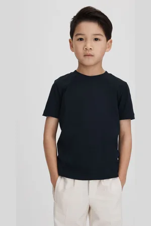 Reiss Bless Crew Neck Tshirt Cotton Plain, Size: 9-10Yrs