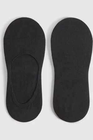 Reiss Axis Trainer Socks - Cotton Plain, Size: S