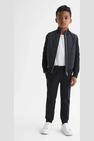 Reiss Trainer Quilted Jacket Cotton Size: 9