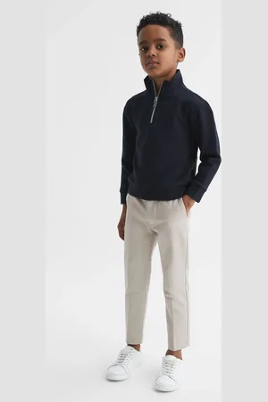 Reiss Eastbury Chinos Cotton Plain, Size: 10-11Yrs