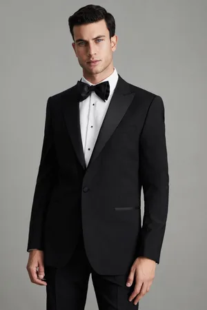 Reiss Regular Fit Single Breasted Tuxedo Jacket, 38R