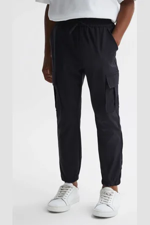 Reiss 3-9 yrs Technical Drawstring Cuffed Cargo Trousers, 5