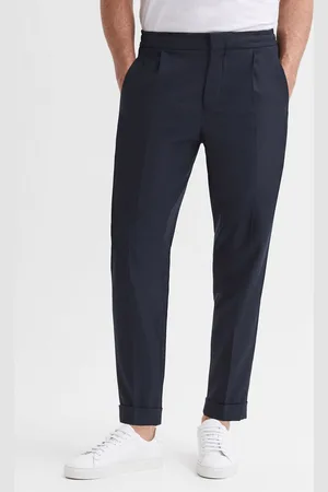 Reiss Relaxed Drawstring Trousers With Turn-ups, 32