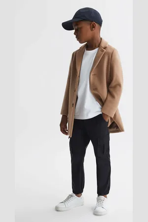 Reiss 9-14 yrs Technical Drawstring Cuffed Cargo Trousers, 9