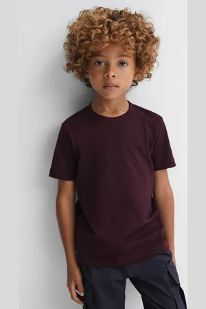 Reiss Bless Bordeaux Crew Neck T-shirt, 9-10 Years