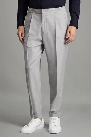Reiss Relaxed Drawstring Trousers With Turn-ups, 28
