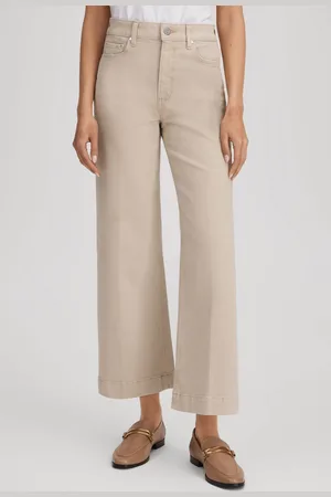 Paige Flared Cropped Jeans, , 29