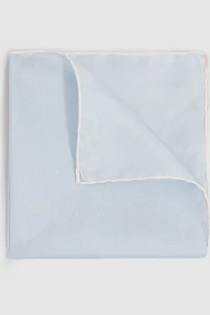 Reiss Polka Dot Silk Pocket Square