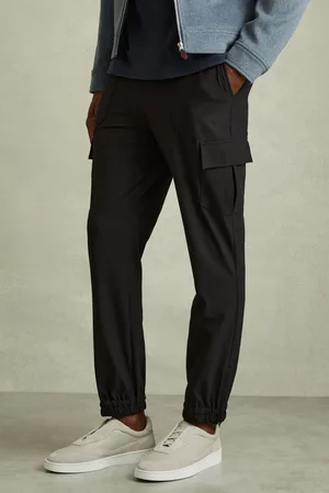 Reiss Elasticated Cargo Trousers, 28