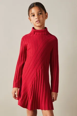 Reiss Cady Roll Neck Dress Wool Knitted, Size: Q04