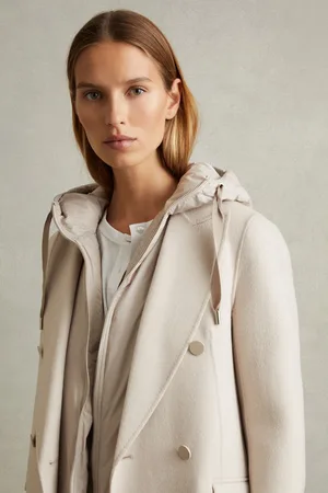 Reiss Wool-blend Double-breasted Blindseam Coat, 6