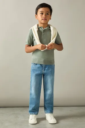 Reiss 9-13 yrs Merino Polo Shirt, Q04